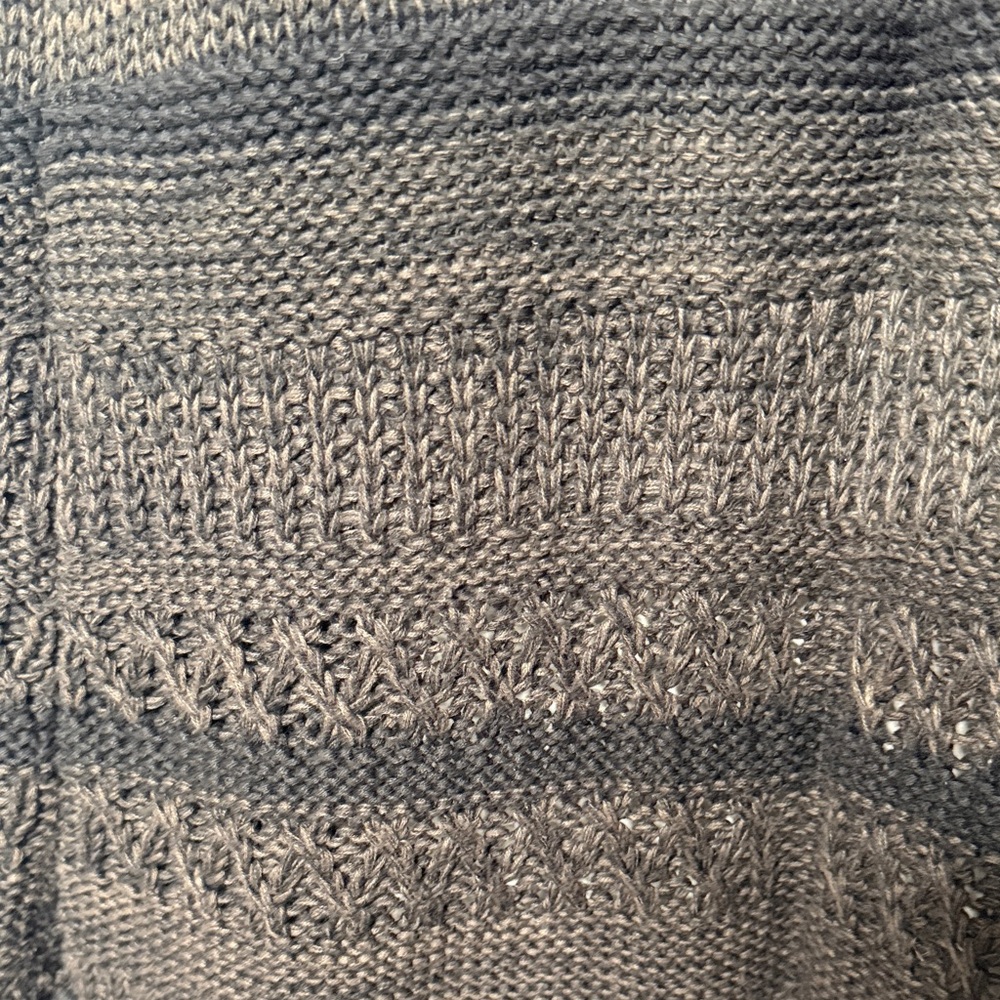 Revolve Sanctuary Charcoal Knit Fringe Vest - Picture 7 of 7